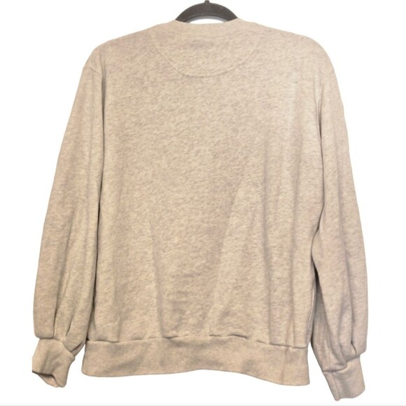 Abercrombie Balloon Sleeve  Soft A&F collection Sweatshirt size S - Picture 3 of 8